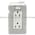 Allen Bradley 1492-REC15G DIN Rail Receptacle Product Image