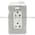 Allen Bradley 1492-REC20G DIN Rail Receptacle Product Image