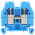Allen Bradley 1492-W10-B Terminal Block Blue Product Image