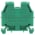 Allen Bradley 1492-W10-G Terminal Block Green Product Image
