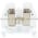 Allen Bradley 1492-W10-W Terminal Block White Product Image