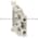 Allen Bradley 1492-W4P Terminal Block | Grey Product Image
