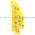 Allen Bradley 1492-WD3-Y Yellow Circuit Block Product Image