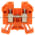 Allen Bradley 1492-WM3-OR Terminal Block Orange Product Image