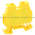 Allen Bradley 1492-WM4-Y Terminal Block | Yellow Product Image