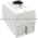 Allen Bradley 198E-AYTG2 IP65 Non-Metallic Enclosure W/ Black Handle, for 140m-C Product Image