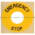 Allen Bradley 800B-15YE112 Legend Plate | Emergency Stop Product Image