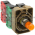 Allen Bradley 800E-2DL3AX11 Full Voltage Modyle W/ Latch Amber Product Image