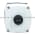 Allen Bradley 800F-1PP4 1-Hole Enclosure | 800F Gray Plastic Knockouttype-PG Product Image