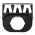 Allen Bradley 800F-400 Legend Plate Frame Product Image