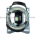 Allen Bradley 800F-MN3W Integrated LED Metal Latch Mount Product Image