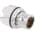 Allen Bradley 800FM-LG5 Illuminated Guarded Push Button Yellow Product Image