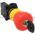 Allen Bradley 800FP-MK44PX01 Mushroom, Plastic, Key Release Product Image