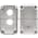 Allen Bradley 800H-2HZ4C Enclosure Product Image