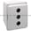 Allen Bradley 800H-3HZ4Y Push Button Enclosure Product Image