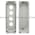 Allen Bradley 800H-4HZ4C Push Button Enclosure Product Image