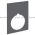 Allen Bradley 800H-W100J Legend Plate Jumbo Gray Product Image