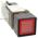 Allen Bradley 800MB-CQAL24RAK Small Square Illuminated Push Button Flush Head Full Voltage 24V Red LED 1 N.O 1 N.C. Product Image