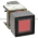 Allen Bradley 800MB-CQAL24RD1 Small Square Illuminated Push Button Flush Head Full Voltage 24V Red LED 1 N.O 1 N.C. Product Image