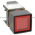 Allen Bradley 800MB-CQAL24RD2 Small Square Illuminated Push Button Flush Head Full Voltage 24V Red LED 1 N.O 1 N.C. Product Image