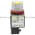 Allen Bradley 800MR-A9A Small Round Push Button Unit, Flush Head Yellow Cap 1 NO-1 NC Product Image