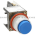 Allen Bradley 800MR-B7D1K Small Round Push Button Unit Extended Head Blue Cap 1 N.O. Product Image
