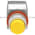 Allen Bradley 800MR-B9B Small Round Push Button Unit Exteneded Head Yellow Cap 2 N.O. 2 N.C. Product Image