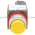 Allen Bradley 800MR-B9D2S Small Round Extended Push Button Head Unit Yellow Cap 1 N.C. Product Image