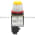 Allen Bradley 800MR-B9D2S Small Round Extended Push Button Head Unit Yellow Cap 1 N.C. Product Image
