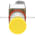 Allen Bradley 800MR-D9D2S Small Round Push Button Yellow Cap Product Image