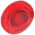 Allen Bradley 800MR-NX148 Illuminated Push Button Accessory Red Operator Knob for Twist-to-Release or Push Pull Units Product Image