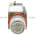 Allen Bradley 800MR-PB16CAK Small Roundf Illuminated Push Button Ext. Head Xfmr 120V 60/50Hz Clear Lens 1 N.O. 1 N.C. Product Image