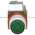 Allen Bradley 800MR-PB16GAS Small Round Illuminated Push Button Extension Head Xfmr 60/50Hz Green Lens 1 No 1NC Product Image