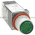 Allen Bradley 800MR-PT16G Small Round Pilot Light Push to Test Xfmr 60/50Hz Green Lens Product Image