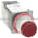 Allen Bradley 800MR-PT16R Small Round Xfmr Pilot Light 120V 60/50Hz Red Lens Product Image