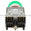 Allen Bradley 800MR-QMB24GA Small Round Illuminated Push Button Mushroom Head Full Voltage 24V Green Lens 1 N.O. 1 N .C. Product Image