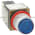 Allen Bradley 800MR-QT24B Small Round Push Button Blue Lens Product Image