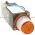 Allen Bradley 800MR-QTL24AK Small Round Pilot Light Push to Mtedt Full Voltage 24V Amber LED Product Image