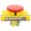 Allen Bradley 800P-F1RB Push Button Palm Operated Product Image