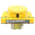 Allen Bradley 800P-F1YA Palm-Operated Push-Button Product Image
