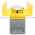 Allen Bradley 800P-S2CG1A Pushbutton Palm Operated Product Image