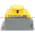 Allen Bradley 800P-S2Y1A Push Button Palm Switch Product Image