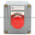 Allen Bradley 800R-1TKG Pushbutton Station Mushroom Head Red Emerg Stop Product Image