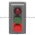 Allen Bradley 800R-2HAR4R Assembled Pushbutton Station Product Image