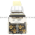 Allen Bradley 800T-16JW4KB7AX Illuminated Selector Switch, White Knob Product Image