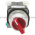 Allen Bradley 800T-24HR2KB6DX Illuminated Selector Switch Product Image