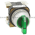 Allen Bradley 800T-24JG17KB7AX Illuminated Selector Switch Type 4, 13 3 Position Maintained Full Voltage 24 Green Knob Lever Product Image