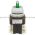 Allen Bradley 800T-24JG17KB7AX Illuminated Selector Switch Type 4, 13 3 Position Maintained Full Voltage 24 Green Knob Lever Product Image