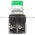 Allen Bradley 800T-24JGH2KC1GX Illuminated Selector Switch Product Image