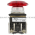 Allen Bradley 800T-FXJQH24RA Illuminated P.B. Type 4,13 2 Position Push-Pull Full V LED High Visibilty 24V Red Jumbo Mushroom Cap Product Image